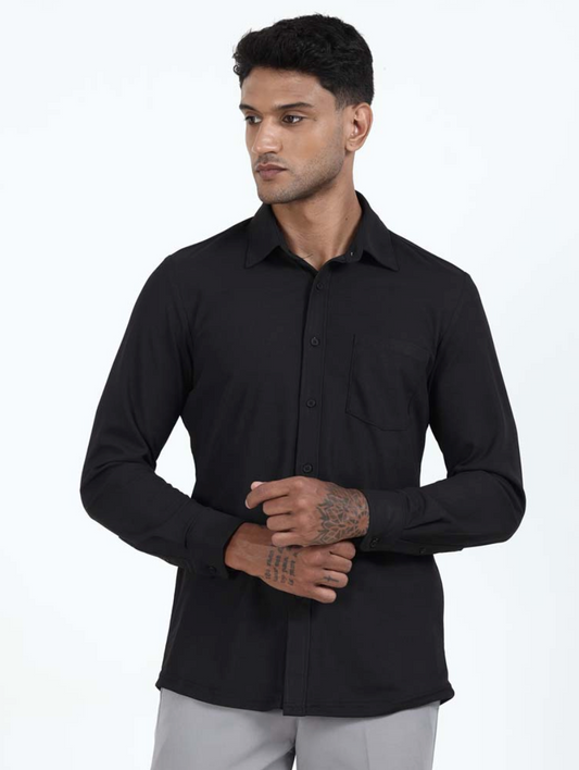 Premium Work Day Black Shirt
