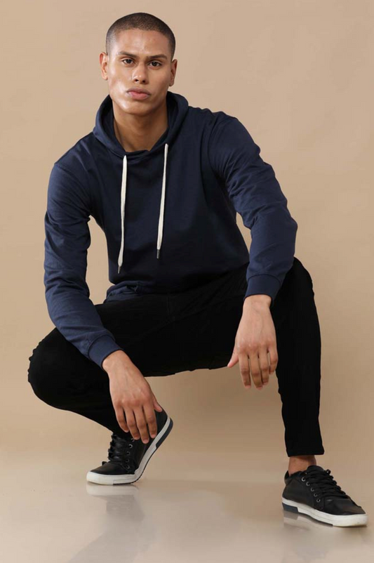Sustainabe Hoodie Midnight Navy
