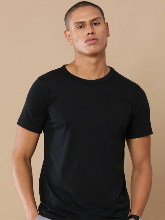 Sustainable Crewneck Clasic Black