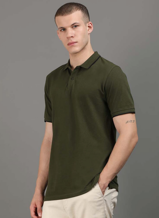 Premium 100% Double-Tucked Cotton Olive Green