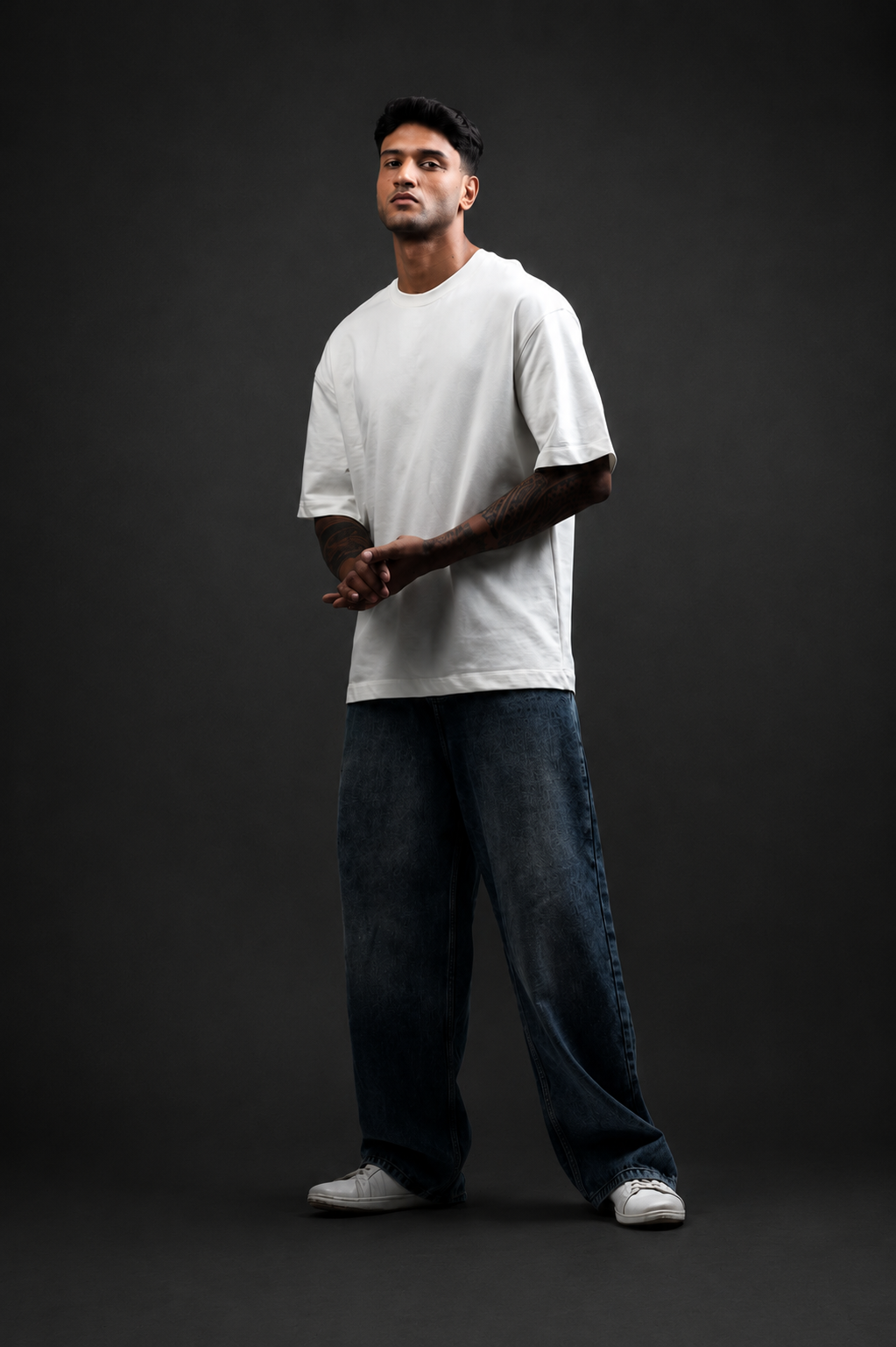 Oversized Tee white