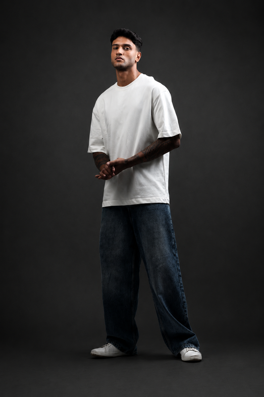 Oversized Tee white
