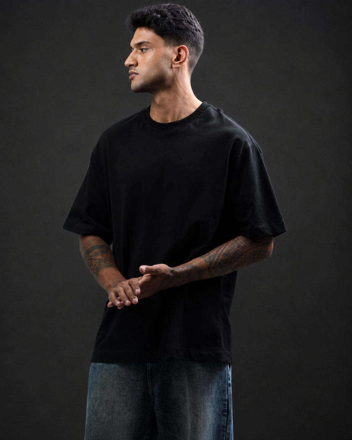 Oversized Tee Black