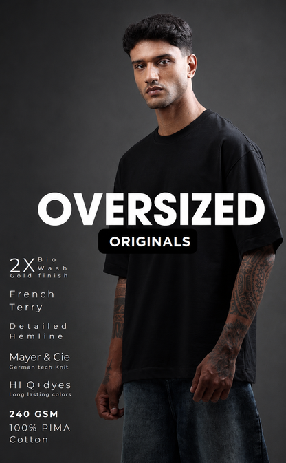 Oversized Tee Black