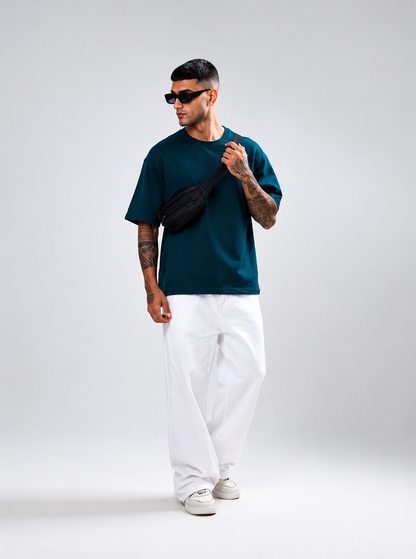 Oversized Tee Petrol
