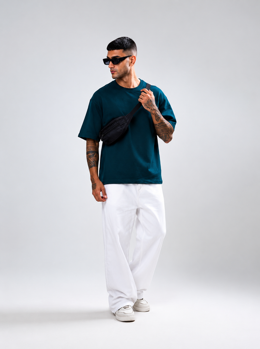 Oversized Tee Petrol