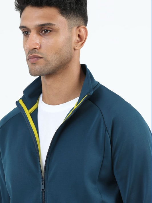 Jet Setter Jacket Teal Blue