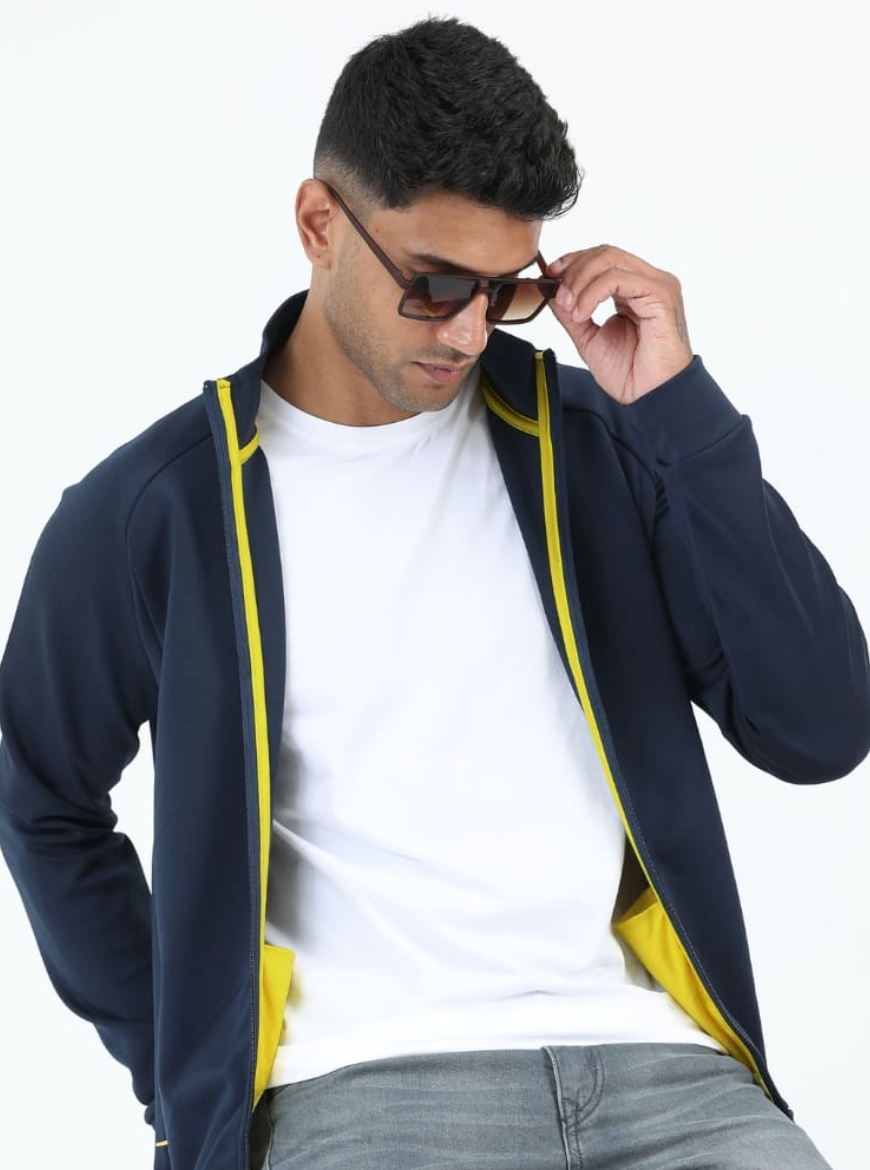 Jet Setter Jacket Navy Blue