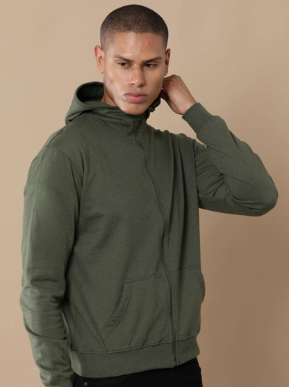 Sustainable 2 in 1 Zipper Olive Rush