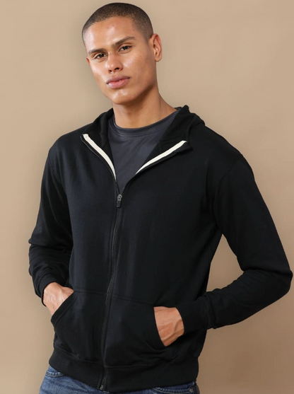 Sustainable 2 in 1 Zipper Clasic black