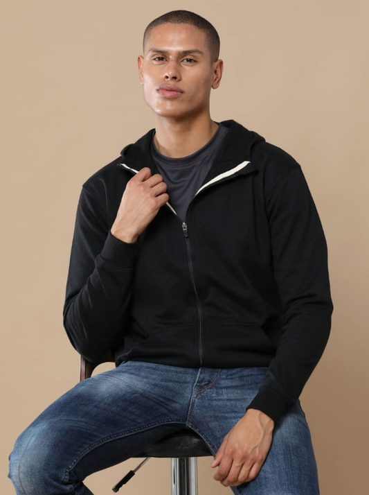 Sustainable 2 in 1 Zipper Clasic black