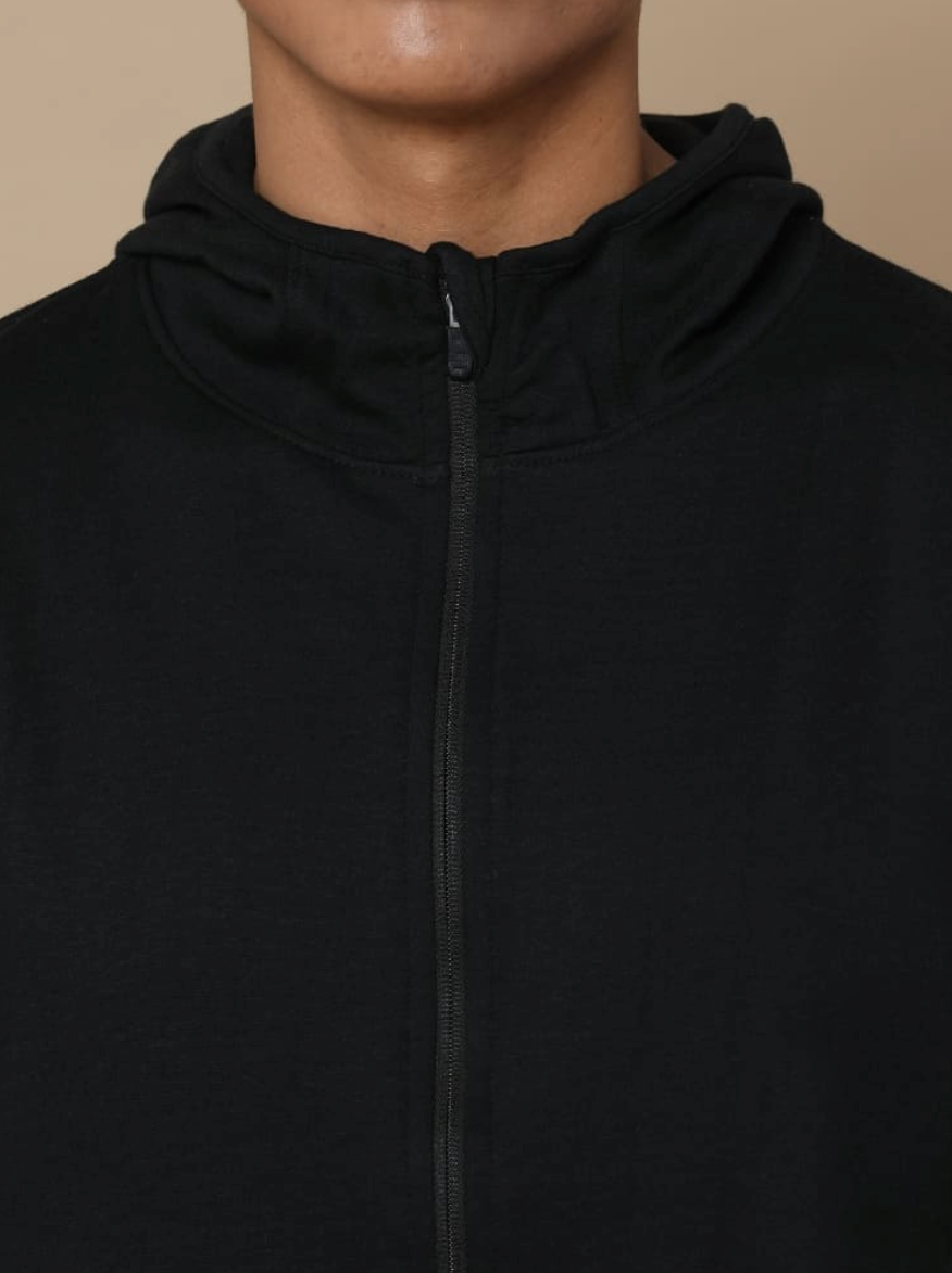 Sustainable 2 in 1 Zipper Clasic black