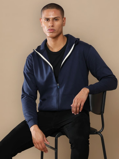 Sustainable 2 in 1 Zipper Midnight Navy
