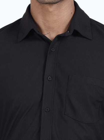Premium Work Day Black Shirt