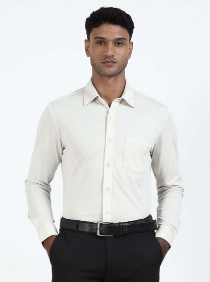 Premium Work Day Off White Shirt
