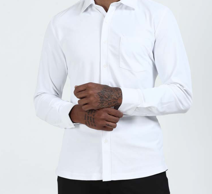 Premium Work Day White Shirt