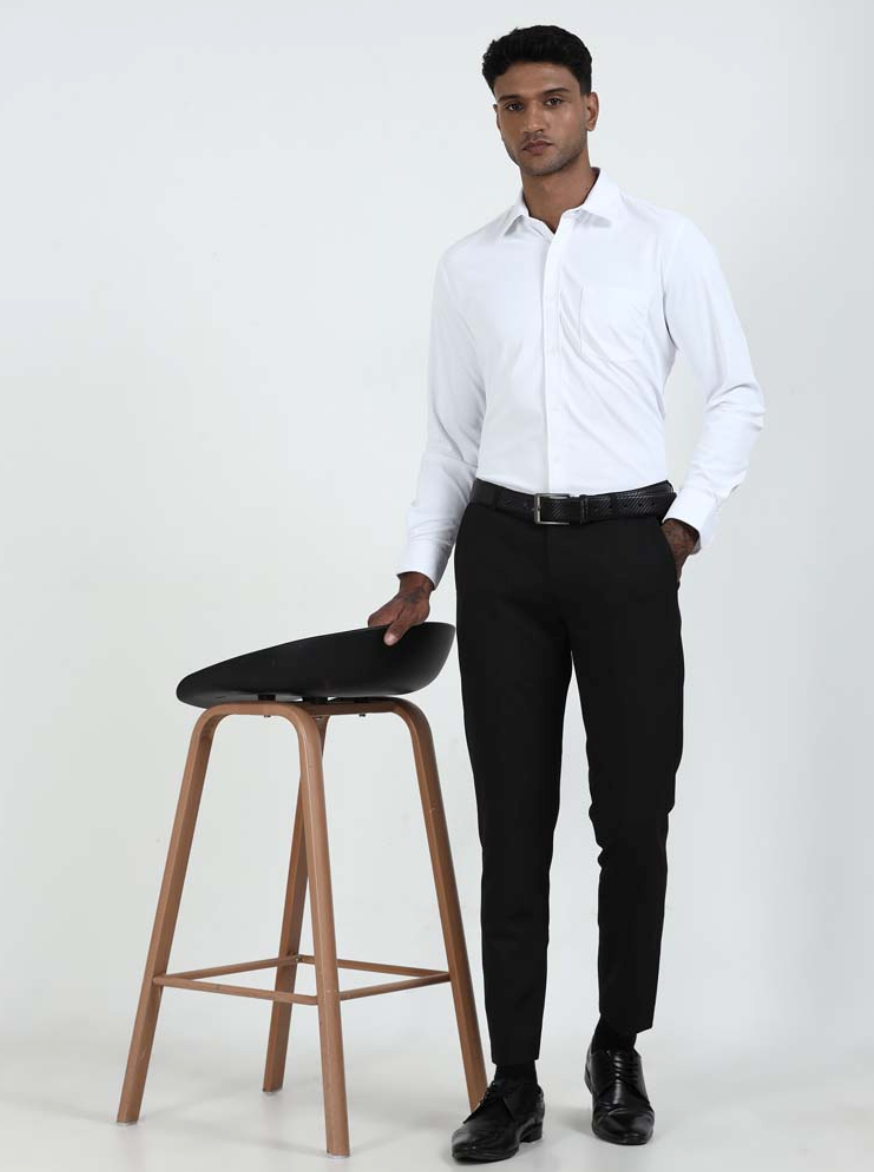 Premium Work Day White Shirt