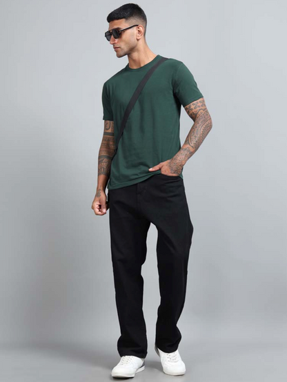 Premium Crewneck Bottle Green