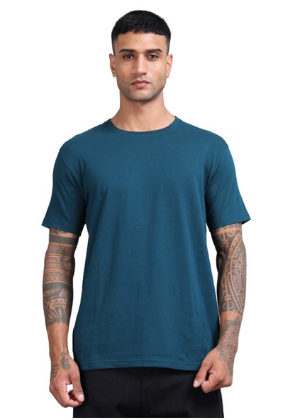 Premium Crewneck Petrol Blue
