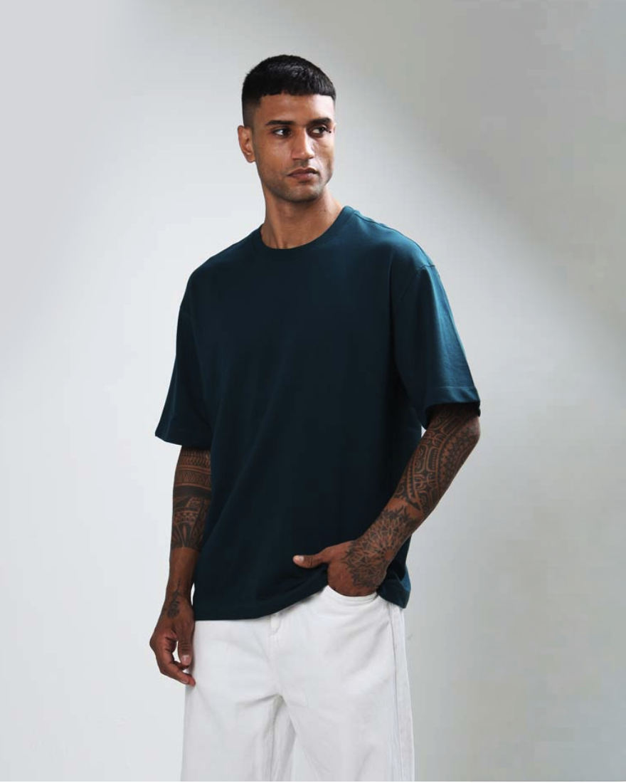 Oversized Tee Petrol