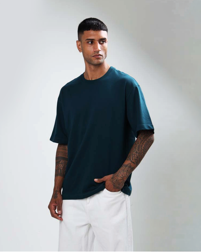 Oversized Tee Petrol