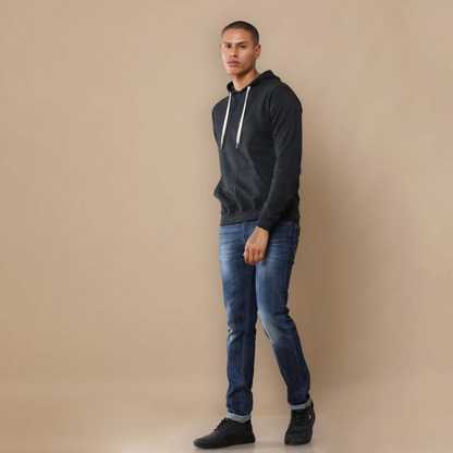 Sustainabe Hoodie Charcoal Melange