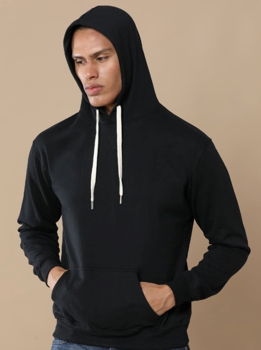 Sustainabe Hoodie Clasic Blalck