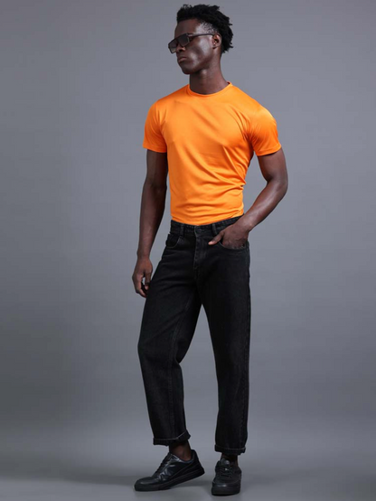 Mobilitee Crewneck Tangy Orange