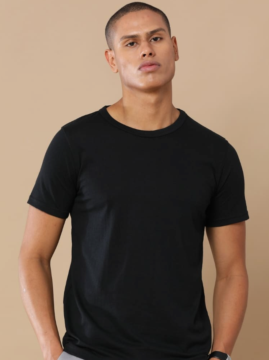 Sustainable Crewneck Clasic Black