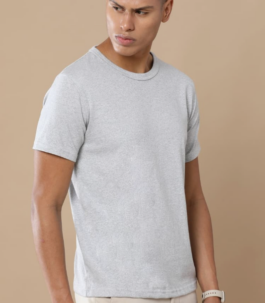 Sustainable Crewneck Heather Grey