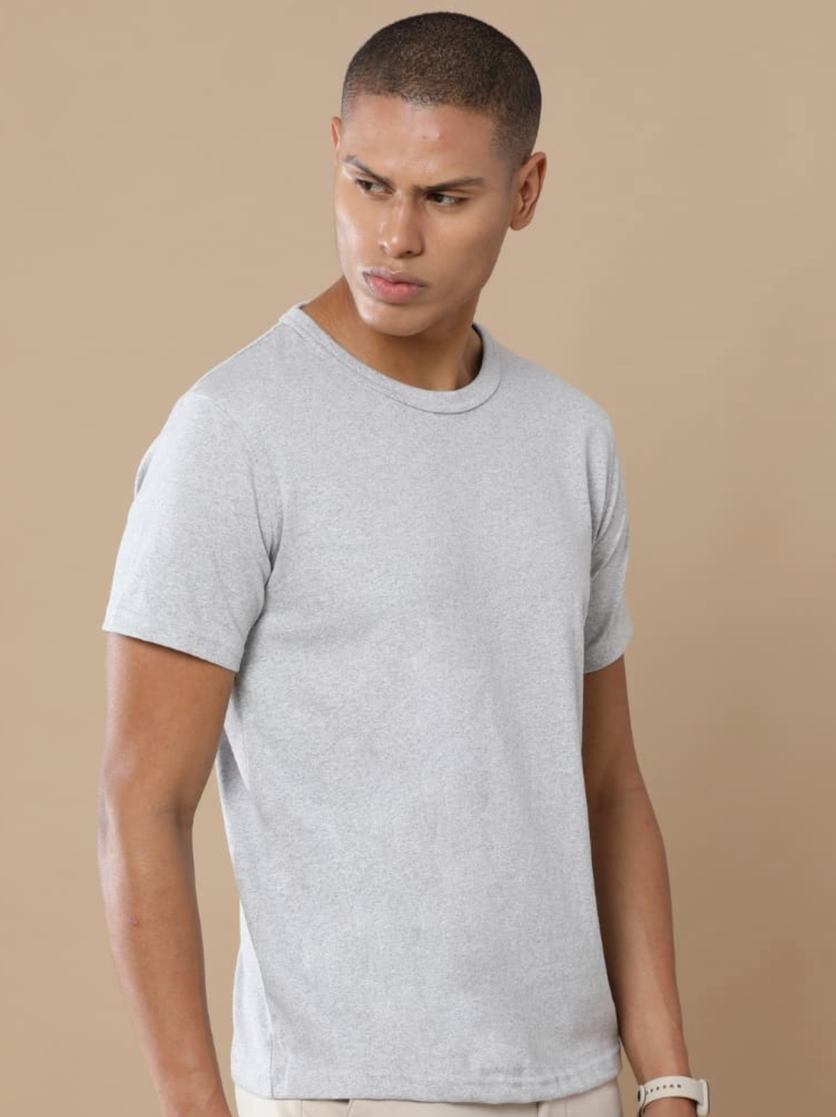 Sustainable Crewneck Heather Grey