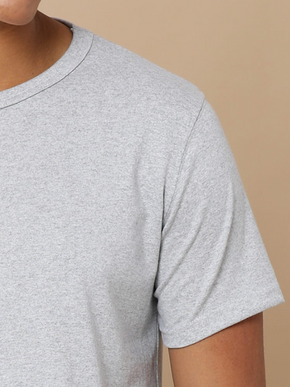 Sustainable Crewneck Heather Grey