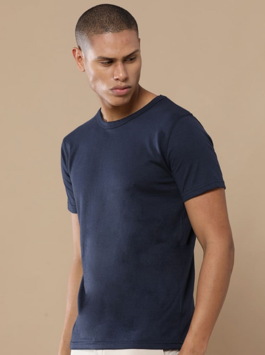 Sustainable Crewneck Midnight Navy