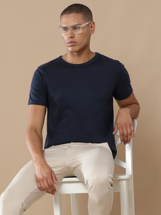 Sustainable Crewneck Midnight Navy