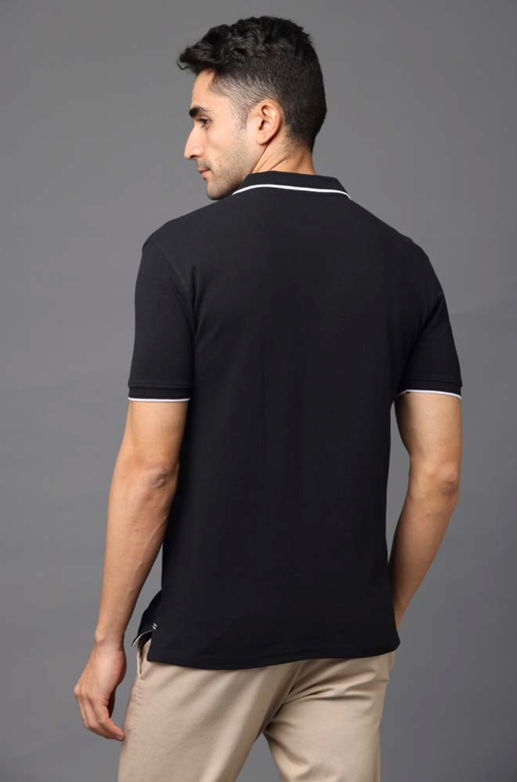 Premium 100% Double-Tucked Cotton Black