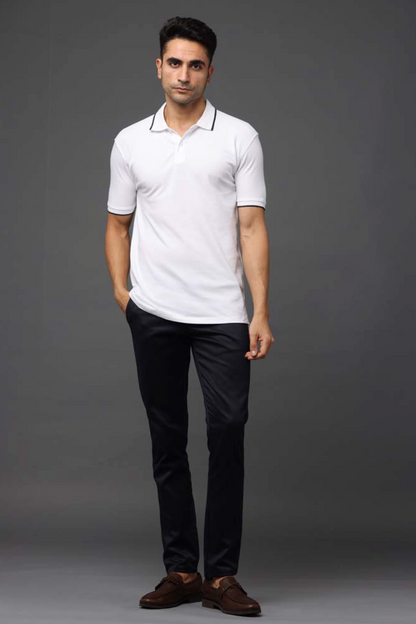 Premium 100% Double-Tucked Cotton White