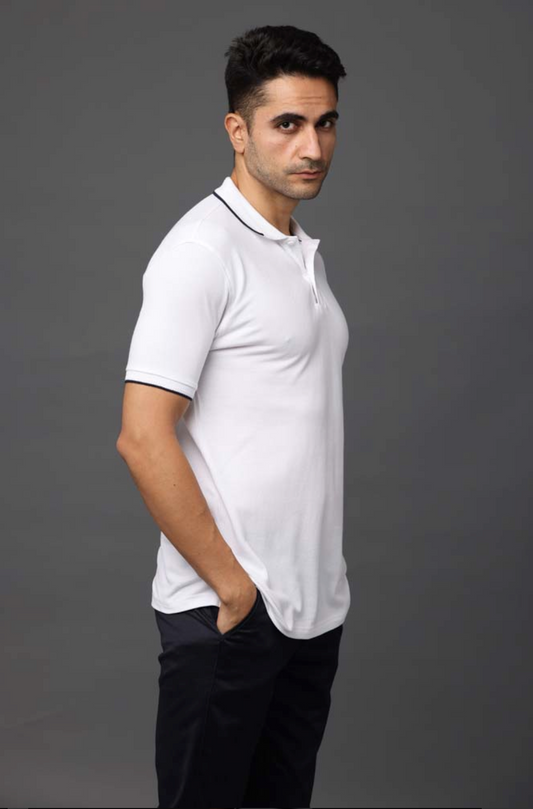 Premium 100% Double-Tucked Cotton White