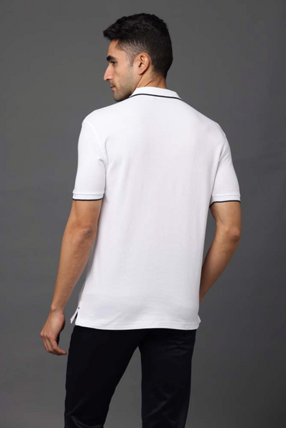Premium 100% Double-Tucked Cotton White
