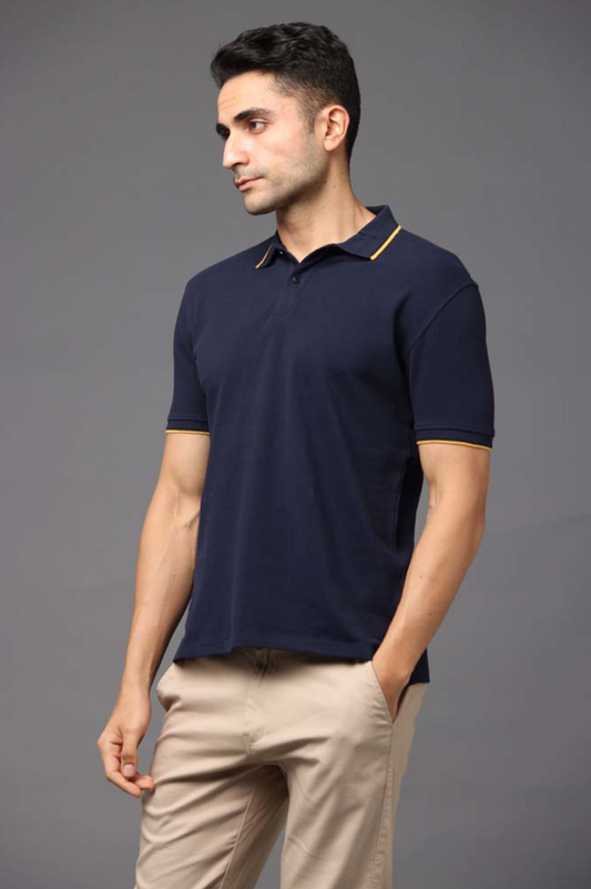 Premium 100% Double-Tucked Cotton Midnight Navy