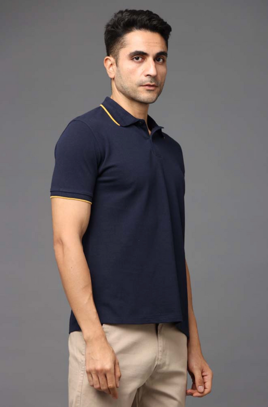 Premium 100% Double-Tucked Cotton Midnight Navy