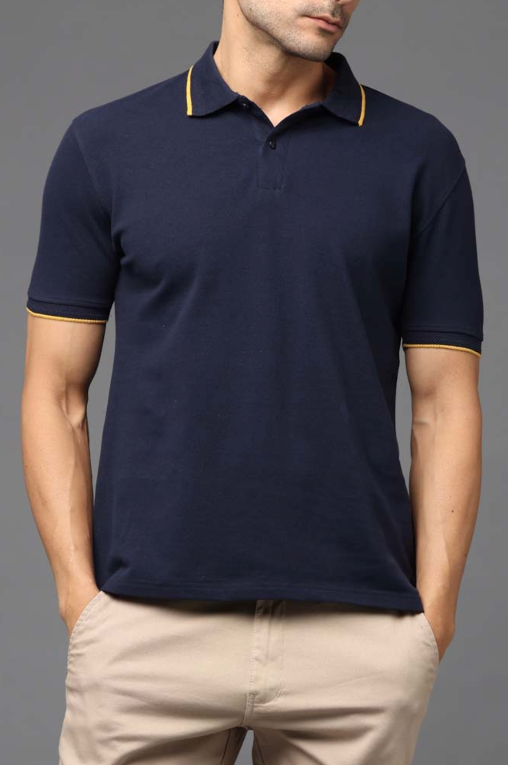 Premium 100% Double-Tucked Cotton Midnight Navy