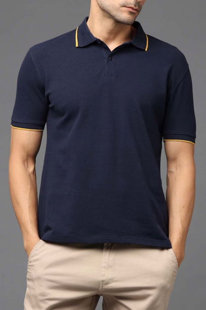 Premium 100% Double-Tucked Cotton Midnight Navy