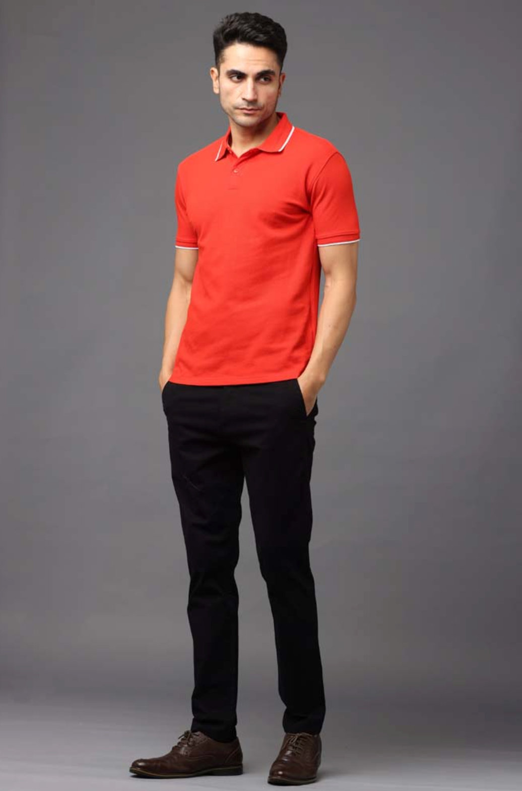 Premium 100% Double-Tucked Cotton Red