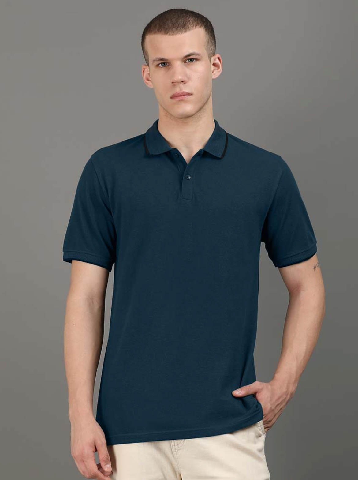 Premium 100% Double-Tucked Cotton Teal Blue