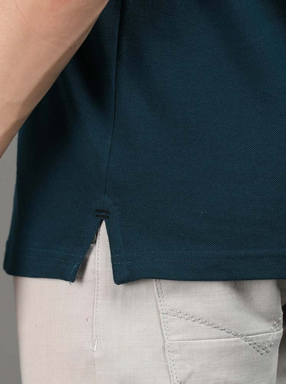 Premium 100% Double-Tucked Cotton Teal Blue