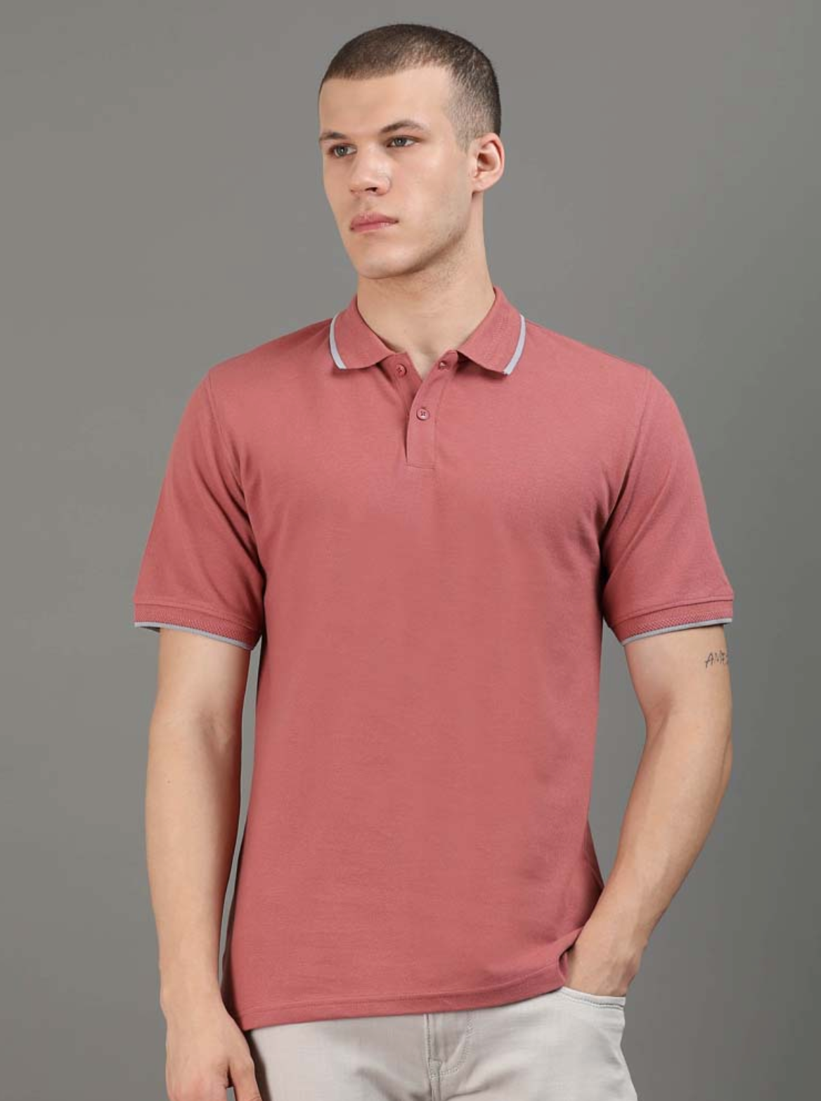 Premium 100% Double-Tucked Cotton Mouve