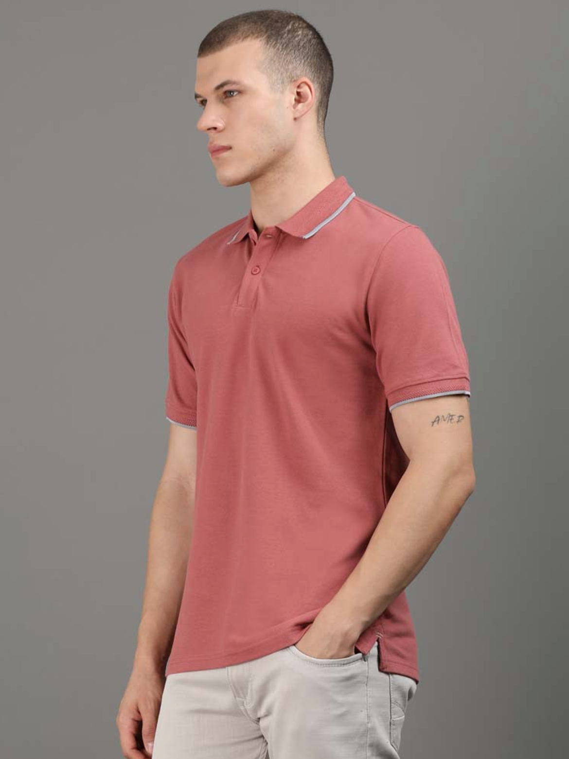 Premium 100% Double-Tucked Cotton Mouve