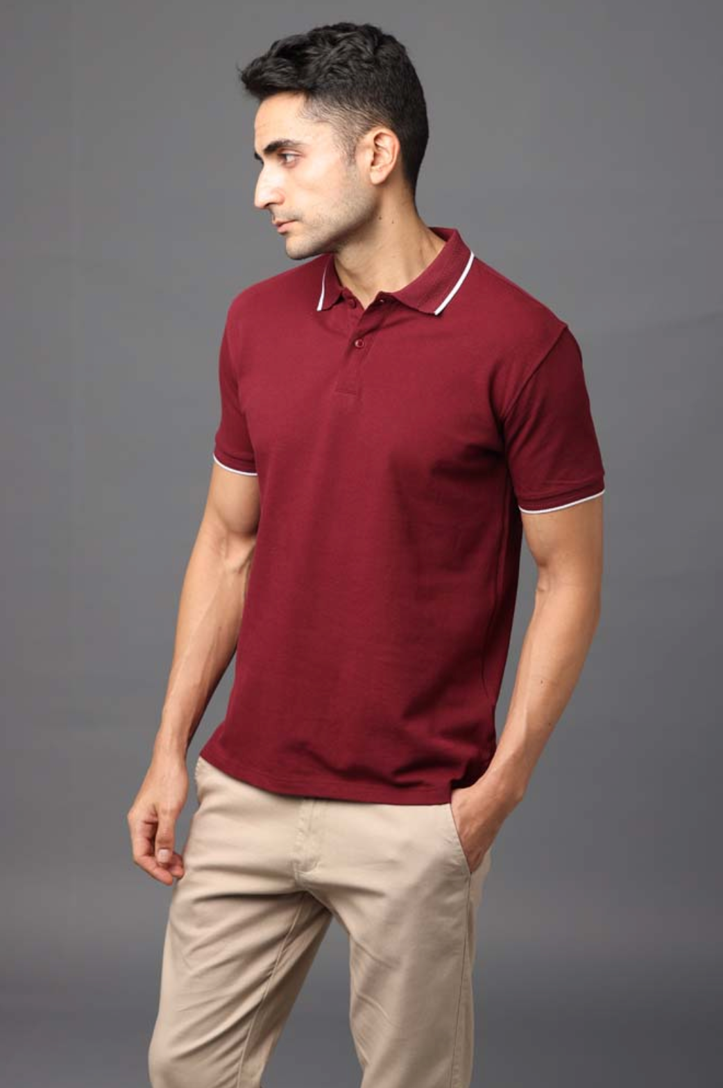 Premium 100% Double-Tucked Cotton French Wine