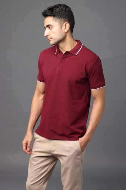 Premium 100% Double-Tucked Cotton French Wine