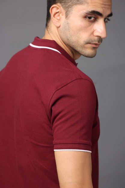 Premium 100% Double-Tucked Cotton French Wine
